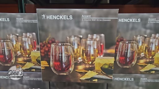 Henckels Wine Glasses Set of 4