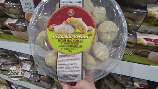 Universal Bakery Pistachio Cream Shortbread Cookies, 28 Ounces