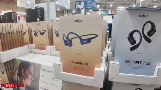 Shokz Indigo Blue OpenRun SE Sports Bone Conduction Headphones