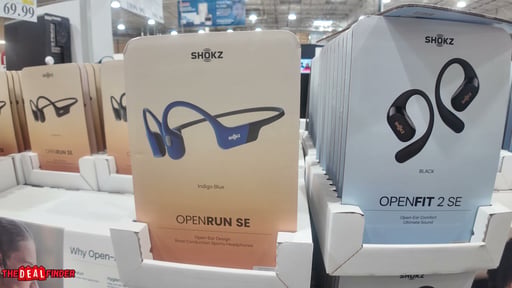 Shokz OpenFit 2 SE Open-Ear True Wireless Earbuds - Black