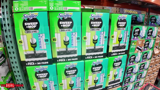 Swiffer Sweep & Mop 1 Device + 15 Wet/Dry Refills