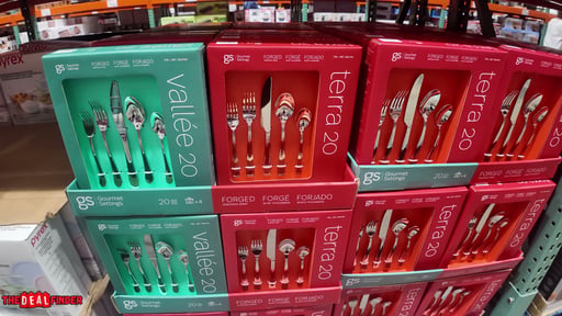 Gourmet Settings Terra Vallee 20-Piece Flatware Set