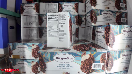 Häagen-Dazs Vanilla & Almond Bars 15/3 fl oz (1.40 Qts)