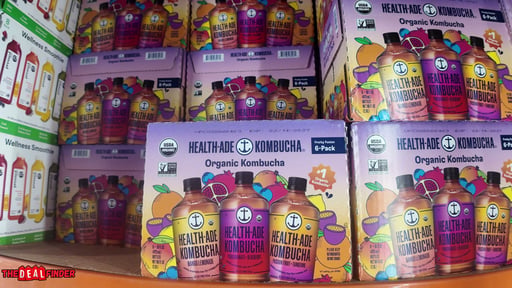 Health-Ade Organic Fruity Fusion Kombucha Variety Pack, 6 x 16 fl oz