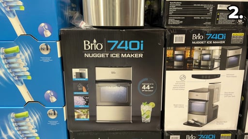 Brio 740i 44 lb Countertop Nugget Ice Maker