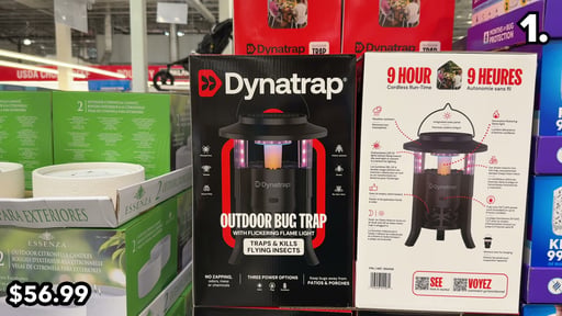 DynaTrap Insect Trap 1/4 Acre Coverage Solar/Battery/Plug-In