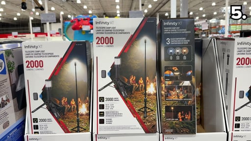 Infinity X1 2000 Lumen Telescopic Camp Light