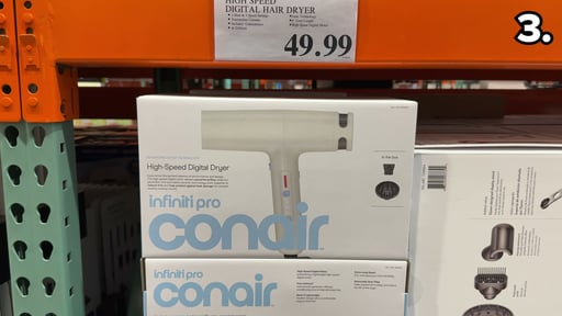 Conair InfinitiPRO DigitalAIRE High Speed Digital Hair Dryer