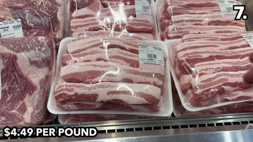 Pork Belly Sliced