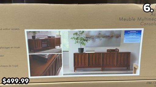 Monterey Bay 74" Accent Console, Brown