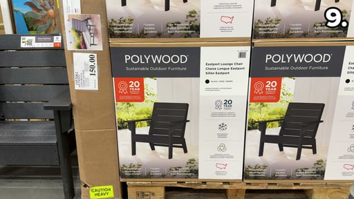 POLYWOOD Long Beach Chaise Lounge with Wheels
