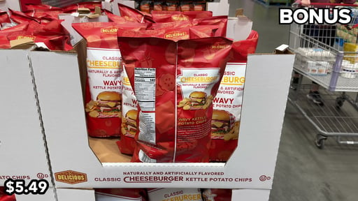 Classic Cheeseburger Wavy Kettle Potato Chips