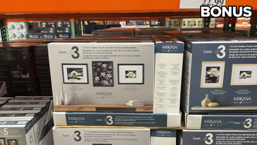 Mikasa Home Accents Gallery Frames, Set of 3