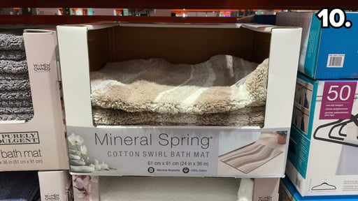 Mineral Spring Cotton Swirl Bath Rug