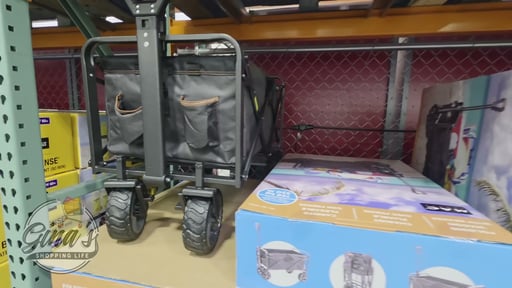 Mac Sports XL Folding Wagon with Brakes