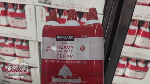 Kirkland Signature Whipped Heavy Cream, 3/15 oz
