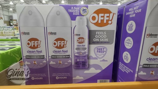 OFF! Clean Feel Insect Repellent, 2-Pack (7.5 oz + 2.5 oz)