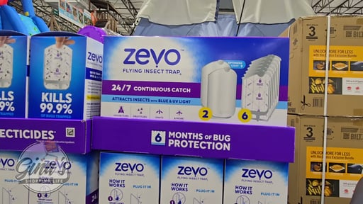 Zevo Flying Insect Trap 2 Devices / 6 Refills