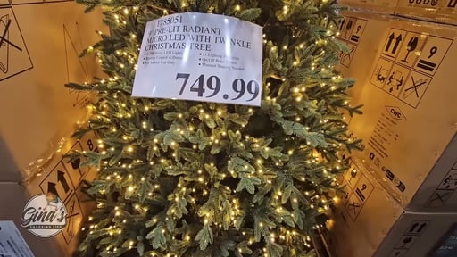 9' Pre-Lit Radiant Micro LED with Twinkle Christmas Tree