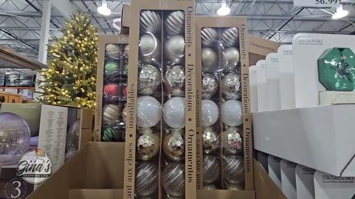 Shatter Resistant Ornaments, 18-Count