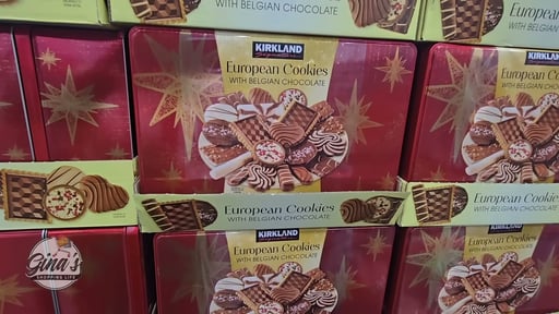 Kirkland Signature European Cookies with Belgian Chocolate, 49.4 oz