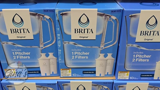 Brita Champlain Water Pitcher with 2 Filters, 10 Cup