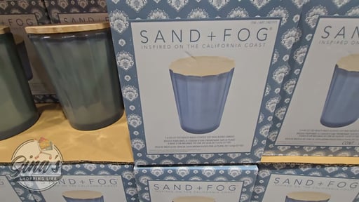 Sand + Fog 57 oz Scalloped Candles