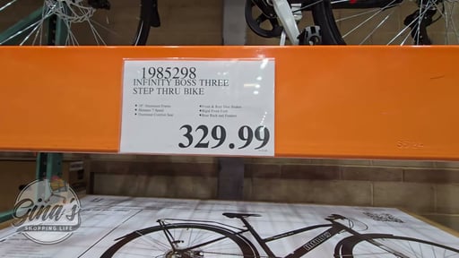 Infinity Step-Thru Unisex 700C Hybrid City Bike