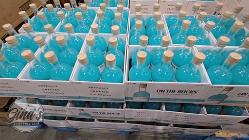 On The Rocks Blue Hawaiian with Cruzan Rum 750ML
