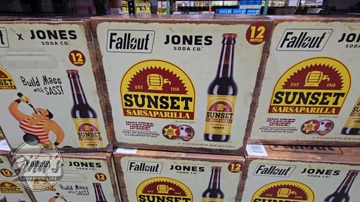 Jones Soda Fallout Sunset Sarsaparilla 12/12 oz