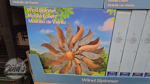 StyleCraft Two-Tone Metal Wind Spinner