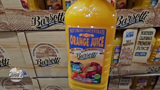 Barsotti Orange Juice 64 oz