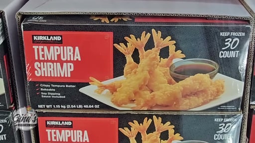 Kirkland Signature Tempura Shrimp, 30 Count (1.25 oz Each)