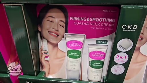 CKD Retino Collagen Guasha Neck Cream 2-Pack, 1.69 fl oz Each
