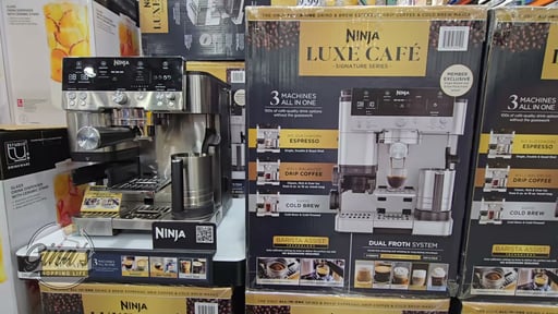 Ninja Luxe 3-in-1 Espresso Machine Model ES655CO