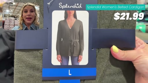 Splendid Women's Belted Cardigan