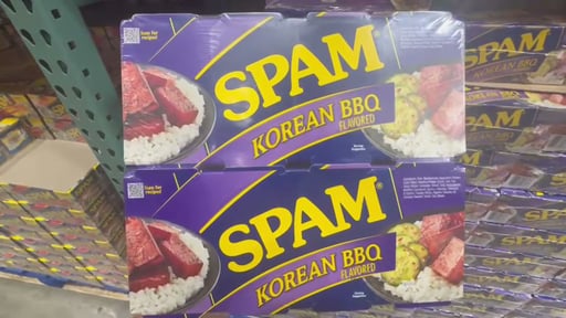 SPAM Korean BBQ Flavored Luncheon Meat