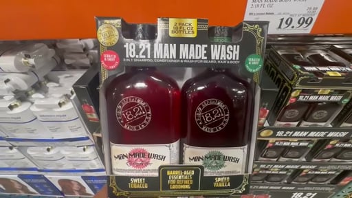18.21 Man Made Body Wash, 2 x 18 fl. oz.