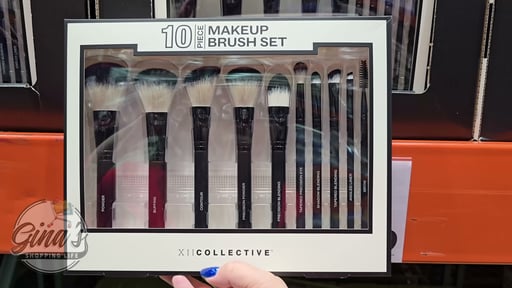 XII Collective 10-Piece Makeup Brush Set