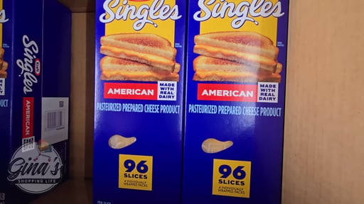 Kraft Cheese American Singles 96 CT