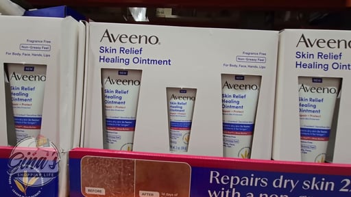 Aveeno Skin Relief Healing Ointment, 7.2 oz, 2-Pack + 2 oz