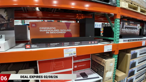 JBL SB595 3.1.2CH Dolby Atmos Soundbar with Subwoofer