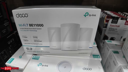 TP-Link Deco BE11000 Mesh Wi-Fi 7 System 3-Pack