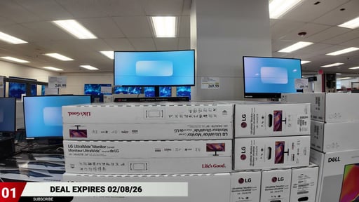 LG 34" Ultrawide UWQHD 120Hz Monitor 34U62TB-B