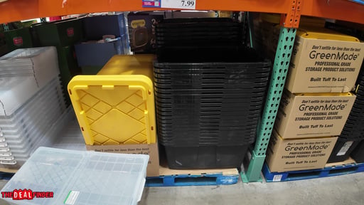 Greenmade 27 Gallon Storage Tote with Lid