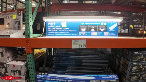 Feit Electric 10,000 Lumen Multi-Directional Shop Light with Motion Detection