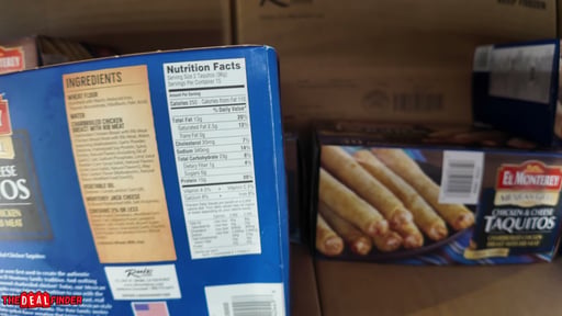 El Monterey Chicken Taquitos 30 ct (3.19 lbs)