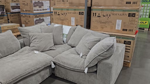 Aiden & Ivy Sereen 6-Piece Modular Fabric Sectional