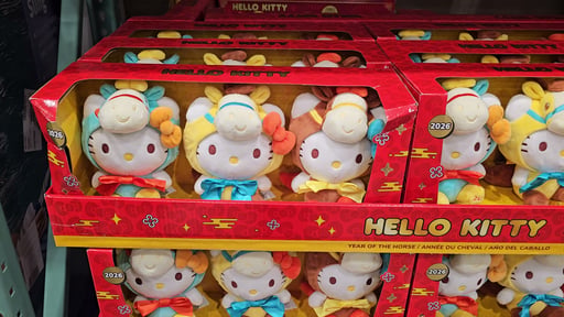 Hello Kitty Year of the Horse Plush Assortment
