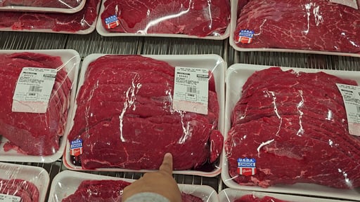 Beef Round Top Round Thin Cut - Milanesa USDA Choice per lb.